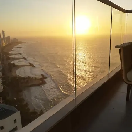 Luxury On 28th Floor - Seaview Apartamento Cartagena