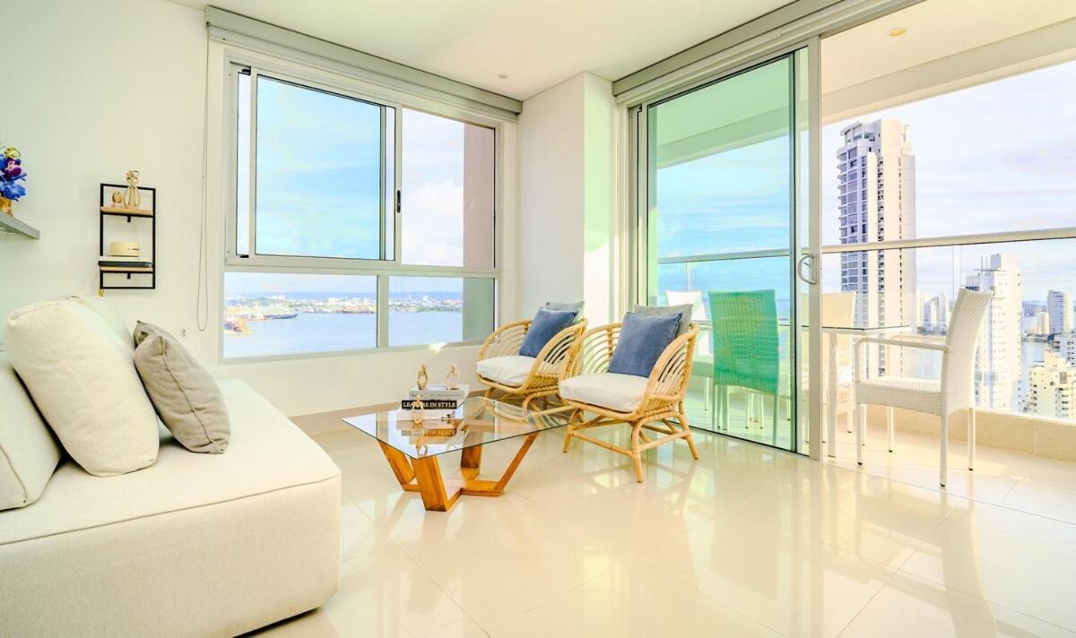 Luxury On 28th Floor - Seaview Apartamento Cartagena