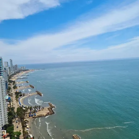 Luxury On 28th Floor - Seaview Cartagena